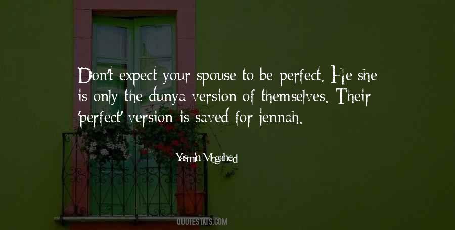 Quotes About He Is Perfect #237463