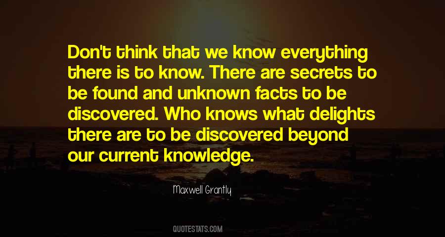 Know Everything Quotes #1178298