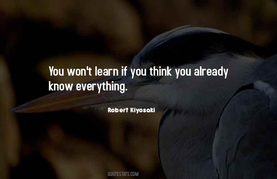 Know Everything Quotes #1352205