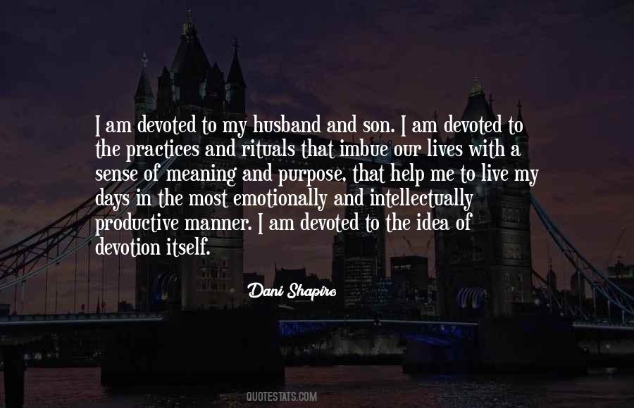 Quotes About Son And Husband #1298415