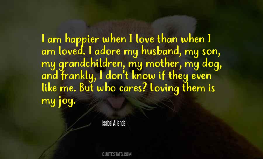 Quotes About Son And Husband #1720124