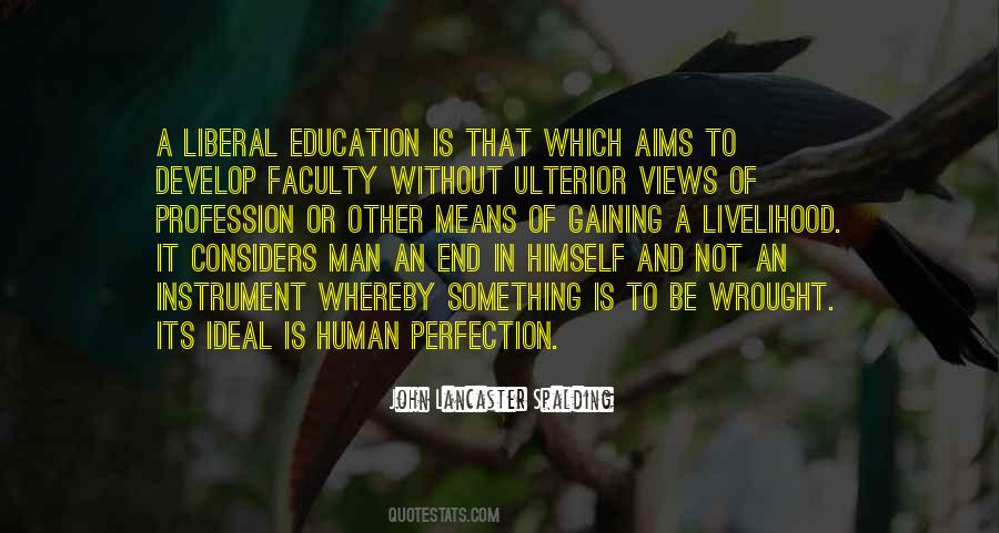 Quotes About Aims Of Education #1433161