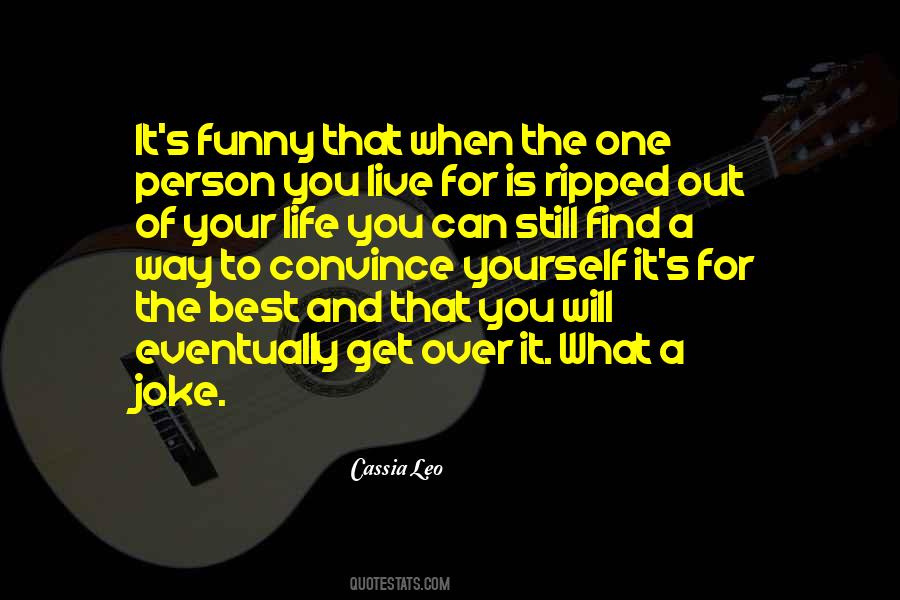 Quotes About It's For The Best #1099294