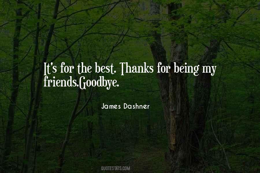 Quotes About It's For The Best #311945