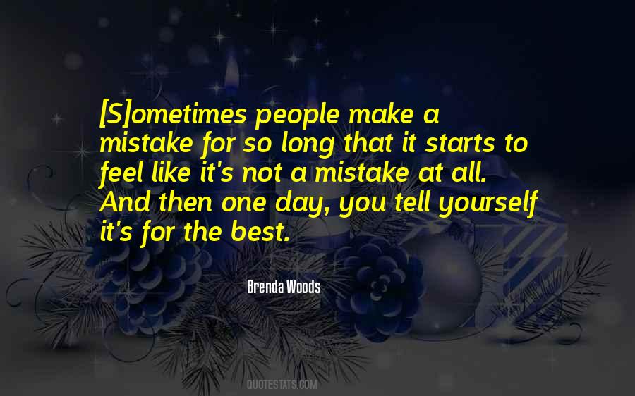 Quotes About It's For The Best #395508