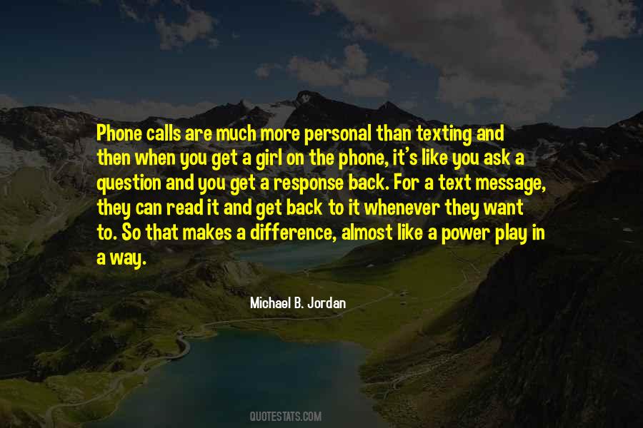Quotes About Phone Calls #550063