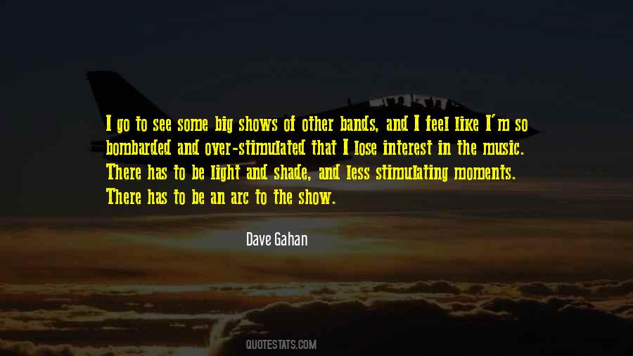 Quotes About Light Shows #1435244