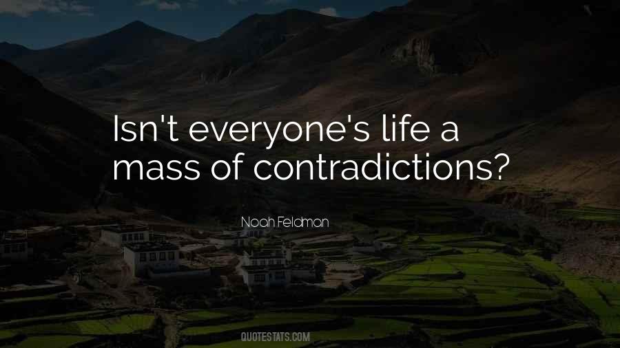 Quotes About Self Contradiction #130371