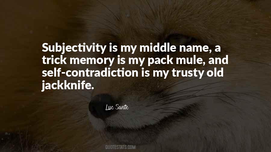 Quotes About Self Contradiction #171107