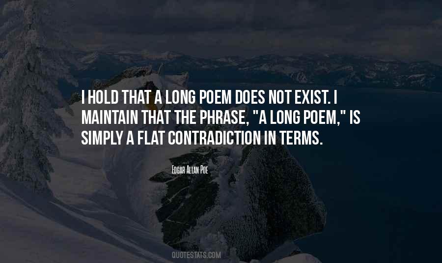 Quotes About Self Contradiction #23653