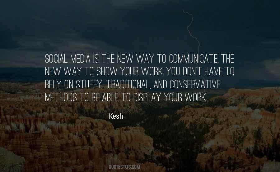 Quotes About New Methods #548698