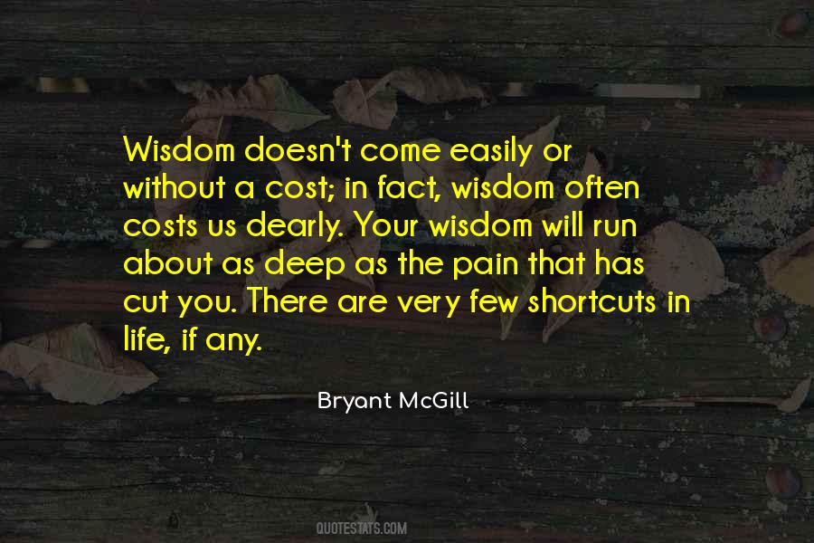 Quotes About Shortcuts #1069155