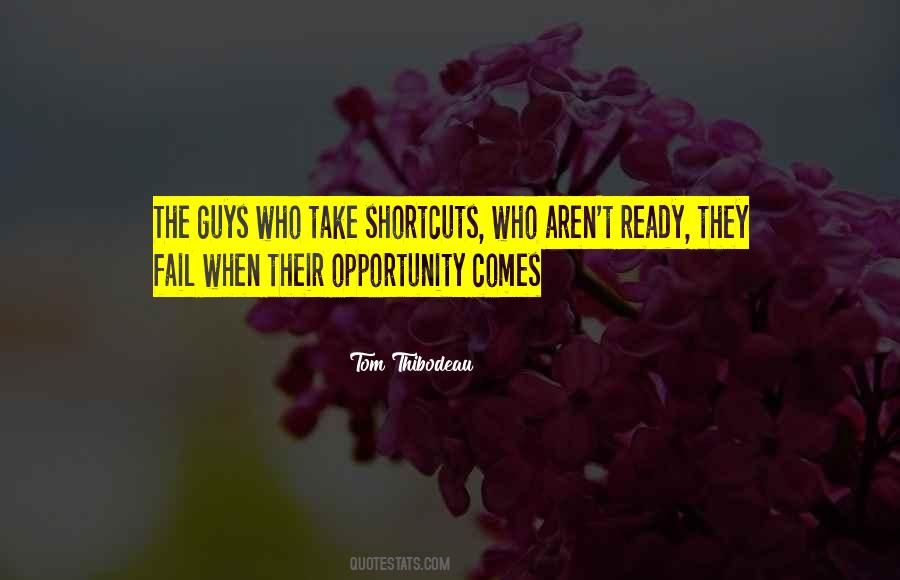 Quotes About Shortcuts #299061