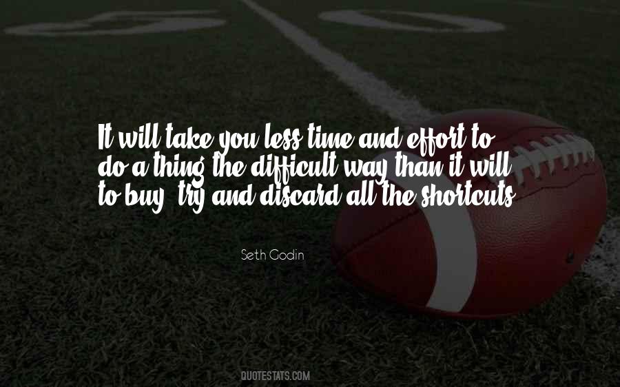 Quotes About Shortcuts #861506