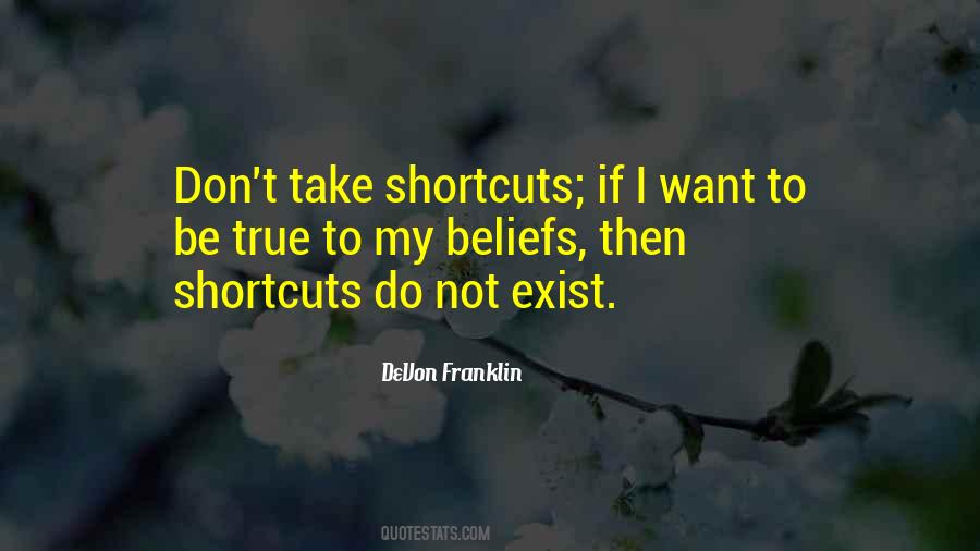 Quotes About Shortcuts #866887