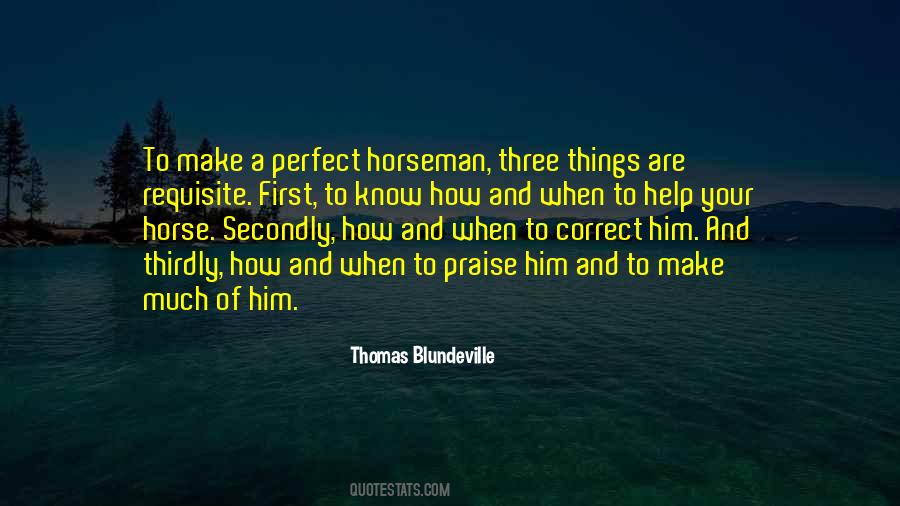 A Horseman Quotes #198330