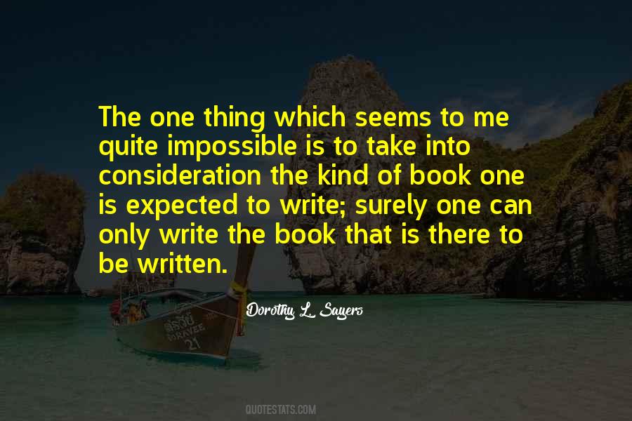 Write The Book Quotes #1164073