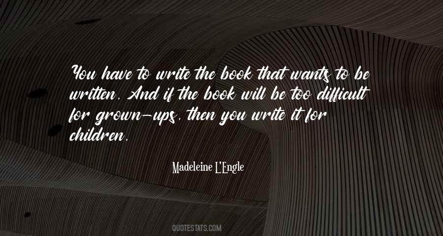 Write The Book Quotes #1689260