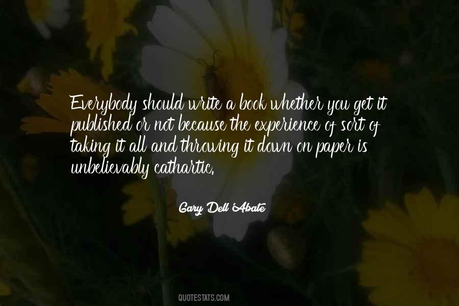 Write The Book Quotes #46838