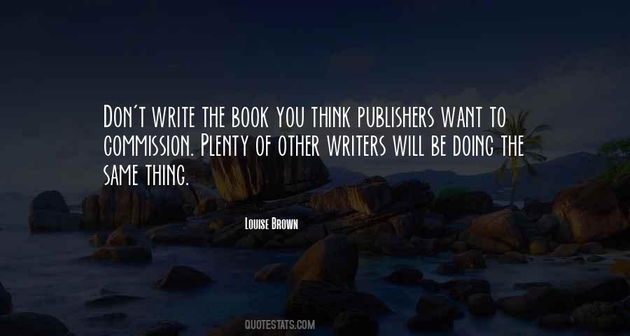 Write The Book Quotes #540616