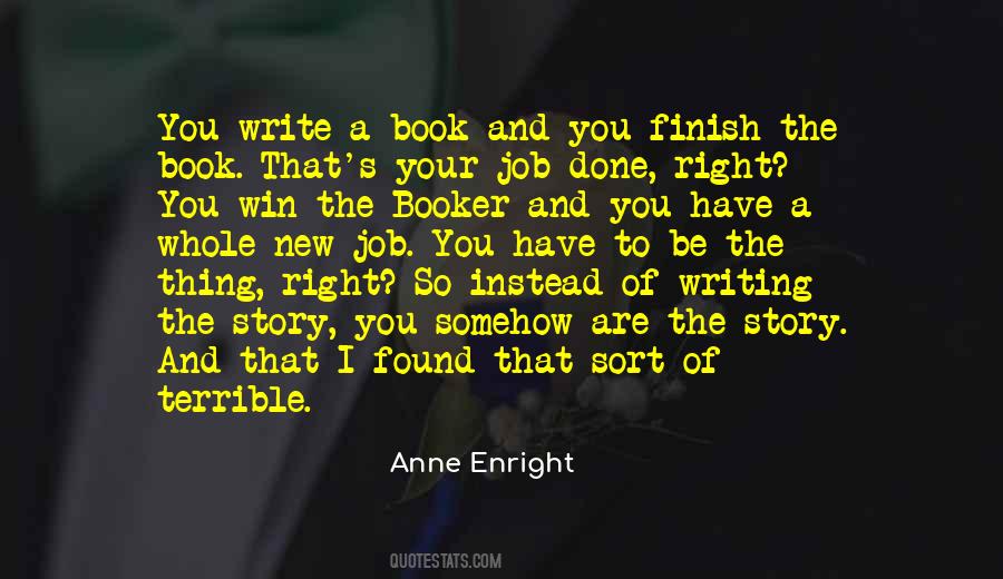 Write The Book Quotes #60133