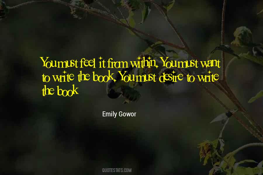 Write The Book Quotes #821025