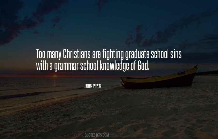 Quotes About Grammar School #1669163