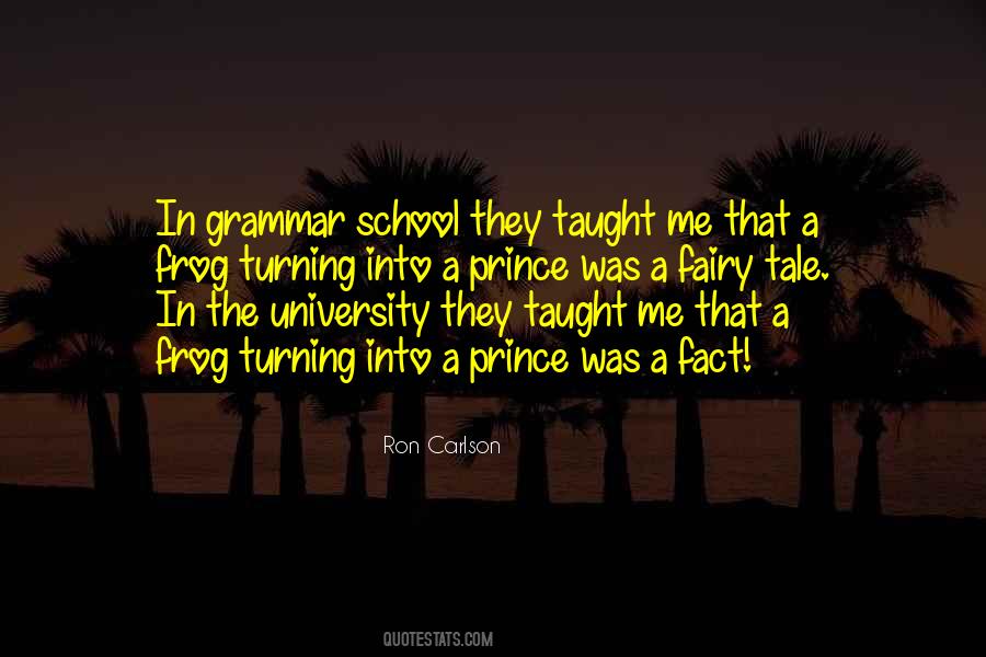 Quotes About Grammar School #52410