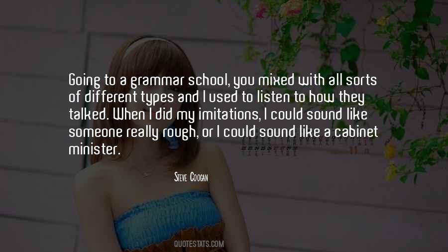 Quotes About Grammar School #880087