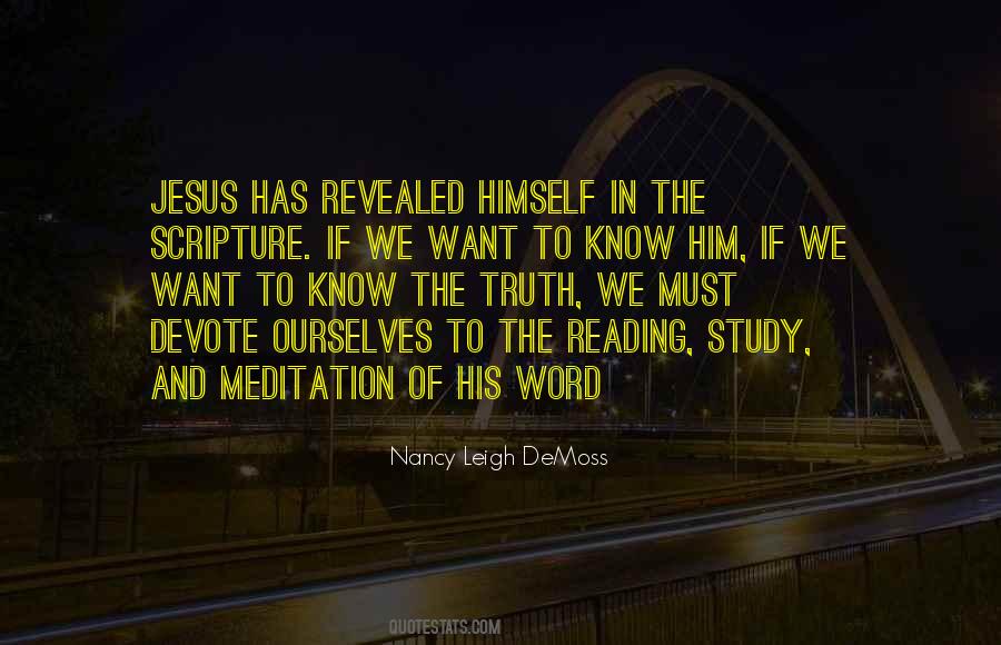 Quotes About Scripture Study #1056911