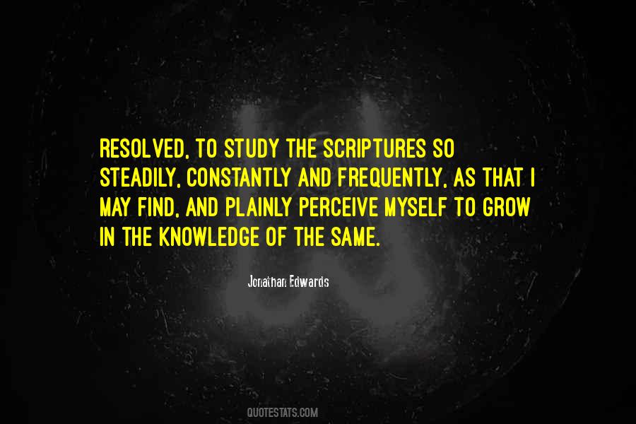 Quotes About Scripture Study #1196023