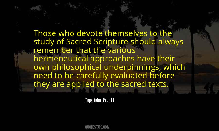 Quotes About Scripture Study #149139