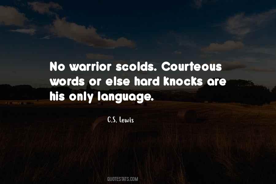 Quotes About Courteous #257336