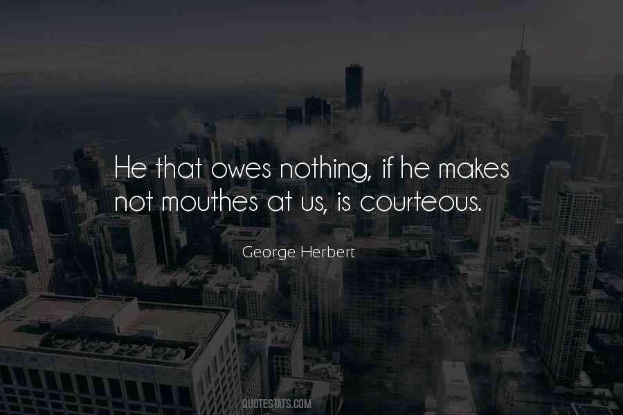 Quotes About Courteous #549592