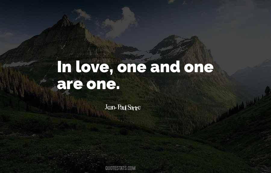 One And One Quotes #136253