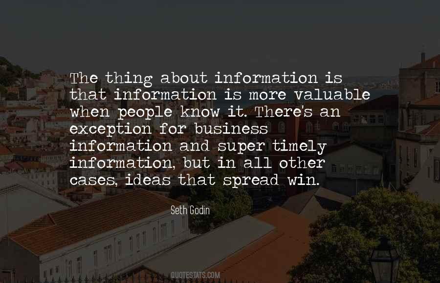 Information When Quotes #22036