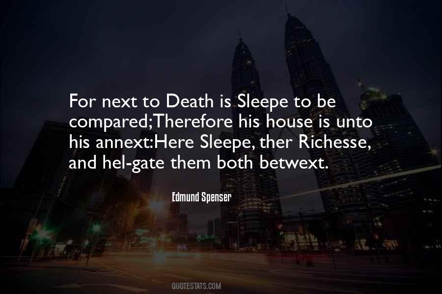 Unto Death Quotes #369923