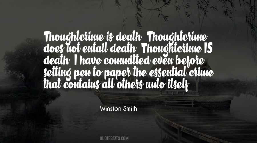 Unto Death Quotes #457167