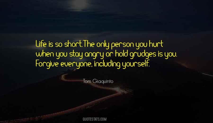 Quotes About Hurt Yourself #199783