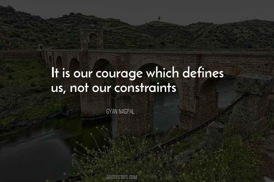 Defines Us Quotes #1237426