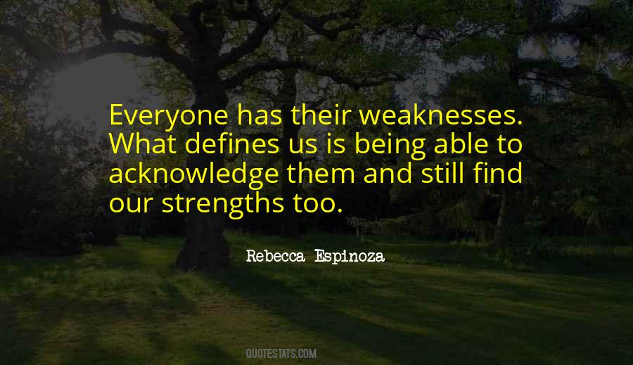 Defines Us Quotes #853849