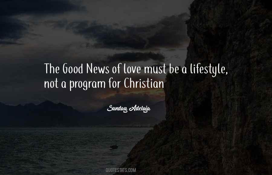 Quotes About Christian Lifestyle #1095231