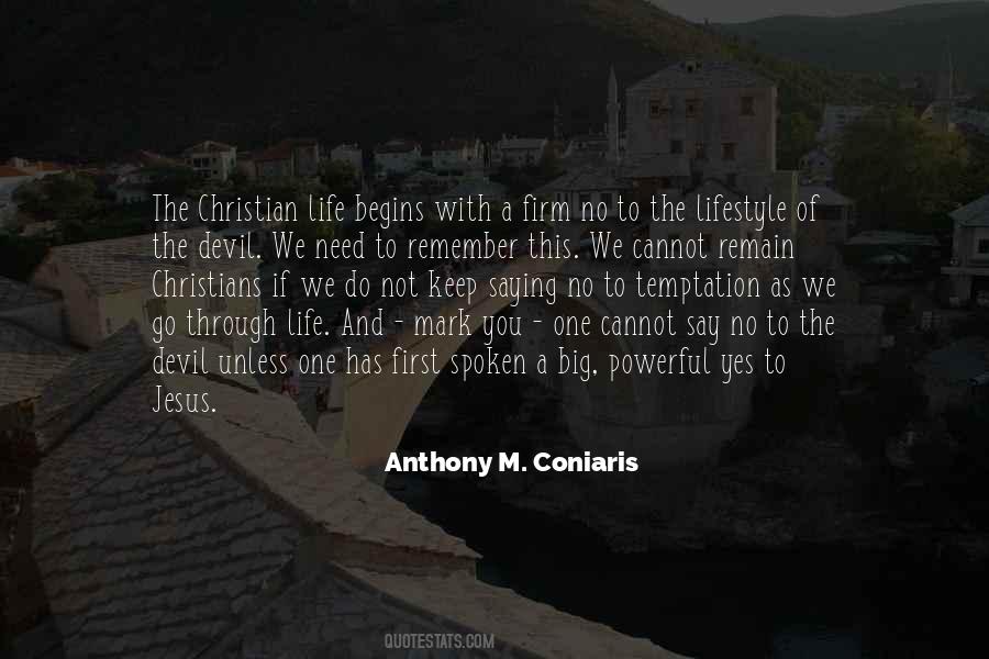 Quotes About Christian Lifestyle #326671