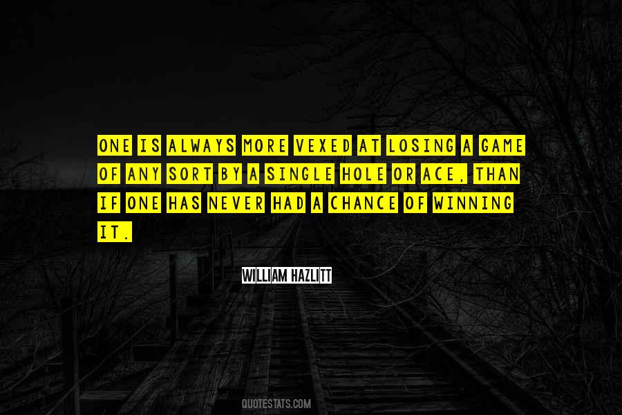 Quotes About Losing Games #1174415