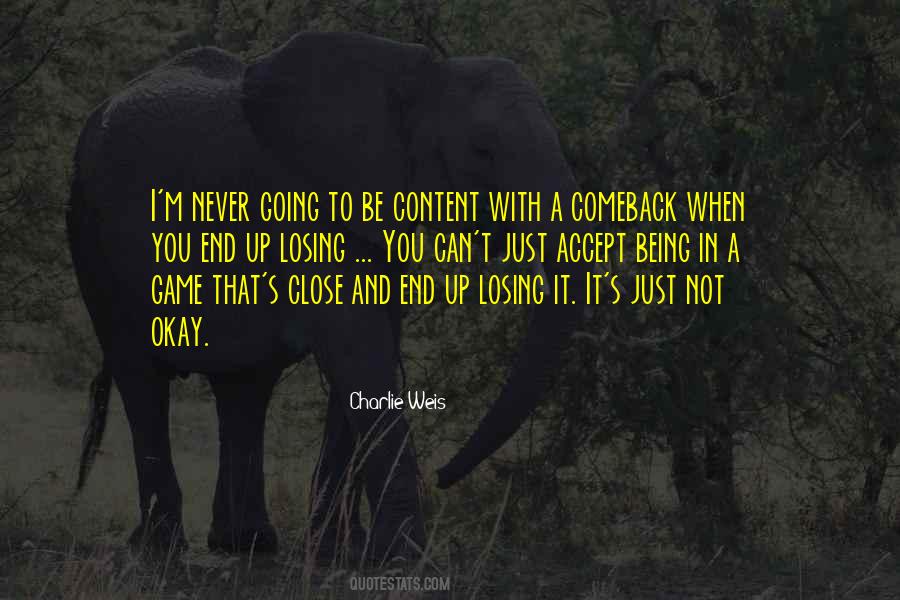 Quotes About Losing Games #1246101