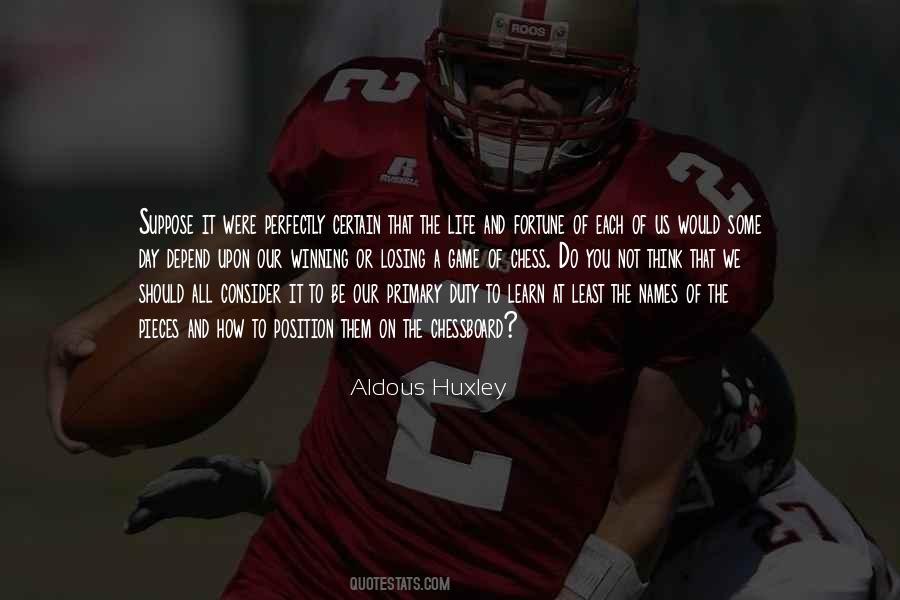 Quotes About Losing Games #1533624