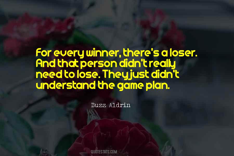 Quotes About Losing Games #652397