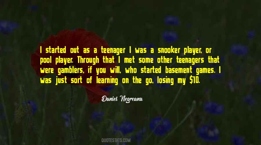 Quotes About Losing Games #674733