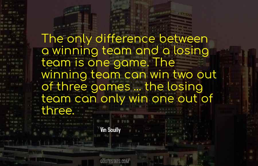 Quotes About Losing Games #876509