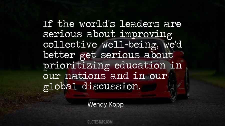Quotes About Improving The World #354033